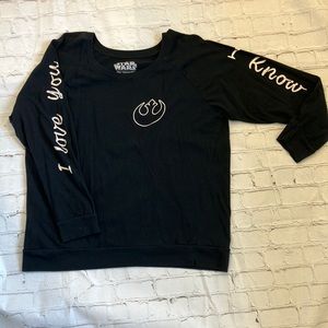 Her Universe Star Wars ILYIK long sleeved tshirt